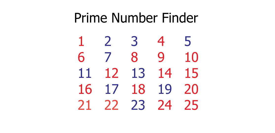 Prime Number Finder